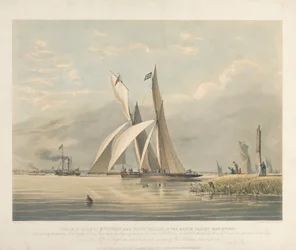 O mistério dos iates de ferro e Blue Belle na partida partiu em 23 de maio de 1843polonês