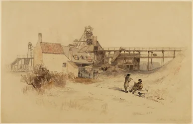 The B Pit, Fawden Colliery