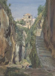 Glen w Sorrento, połowa XIX wieku.