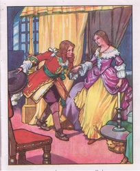 "Mój książę", mruknęła (litho)