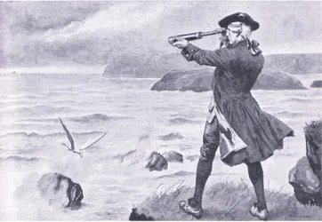 Niepokój Smeatona o bezpieczeństwo jego pracy, ilustracja z "Cassell