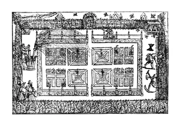 Ogród, z „Labiryntu ogrodnika”, 1577