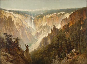 Wielki Kanion Yellowstone, ok.1884