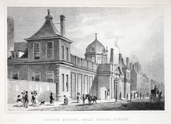 British Museum, Great Russell Street, z pubu "London and it
