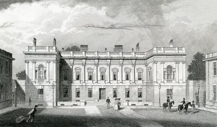 Burlington House, Royal Academy of Arts, Piccadilly, Londyn, ok. 1829-31