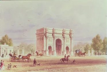 Marmurowy Łuk, ok.1851