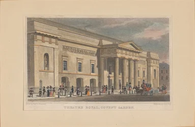 Teatr Królewski Covent Garden, ok. 1930 r. 1830.