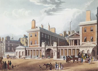 Widok Admiralicji, 1818 (kolor grawerowany)