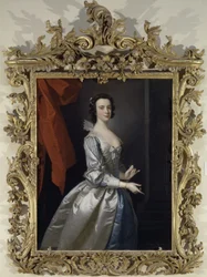 Portret kobiety, prawdopodobnie Elizabeth Aislabie, ze Studley Royal, Yorkshire