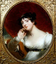 Portret pani George Frederick Stratton (olej na płótnie)