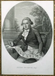 Henry William Bunbury, grawerowany przez Thomasa Rydera (1746-1810) 1789