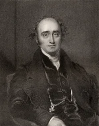 John Wilson Croker, grawerowane przez T.H. Parry, z "Narodowej Galerii Portretów, tom III", wydana ok. 1835 (lito)