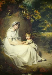 Lady Mary Templetown i jej syn, 1802