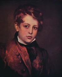 Lord Byron jako chłopiec, 1799, 1947