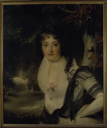 Portret Lady Charlotte Bentinck, c.1790-1830 (olej na płótnie)