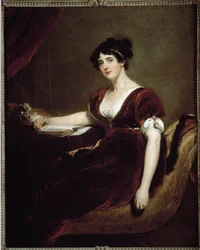 Portret Madame Isaac Cuthbert (olej na płótnie)