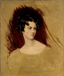Portret księżniczki Clementine von Metternich 1804-1820.