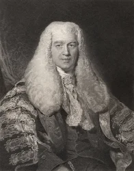 Sir Thomas Plumer, sztychowany przez H. Robinsona, z „Narodowej Galerii Portretów, tom III”, wydana ok. 1835 r.