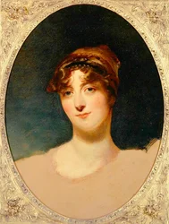 Wicehrabina Caroline Sydney (olej na płótnie)