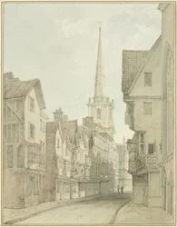 Broad Street (akwarela na papierze)