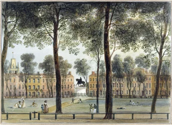 Queen Square, patrząc na południowy wschód