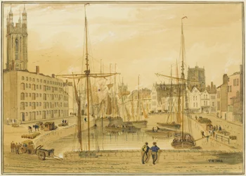 Widok z Kamiennego Mostu, Head of Quay (St Giles)
