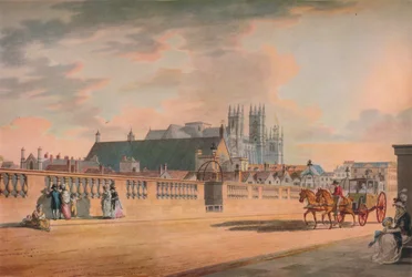 „Widok na Most Westminsterski”, 1792 r.