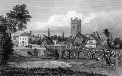 Easton, niedaleko Great Dunmow, Essex, grawerowane przez Henry
