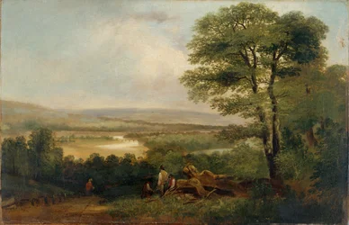 Krajobraz: widok w Northumberland