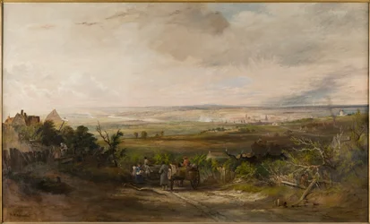 Newcastle z Gateshead Fell, ok. 1816 r.