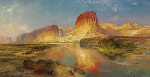 Zielona Rzeka Wyoming, 1878