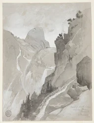 Wodospad wiosenny, Yosemite
