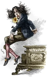 Karykatura Oscara Wilde
