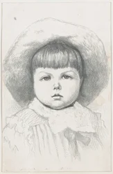 Portret dziecka Cyryla Nasta, po 1879 r., po 1879 r.
