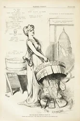 Ta wanna nie ma dna, na którym można by stać, 1875 (drewno)