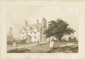 Forton Hall: rysunek płukania, nd [?1838] (rysunek)