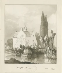 Haughton - Dom: rysunek w sepii