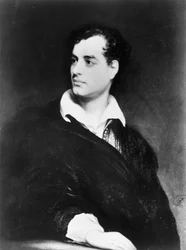 Lord Byron, angielski poeta romantyczny, 1814