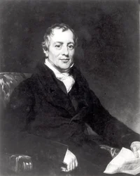 Portret Davida Ricardo (1772-1823) wyryty przez Thomasa Hodgetts