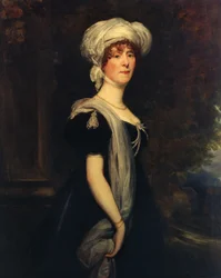 Portret Frances, żony Hugh, 2. księcia Northumberland (olej na płótnie)