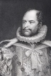 Książę Augustus Fryderyk, grawerowane przez Henry