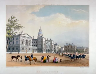 Horse Guards, Westminster, Londyn, 1851