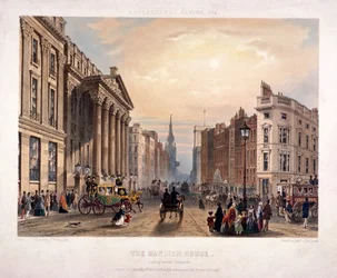 Mansion House i Cheapside, Londyn, 1851