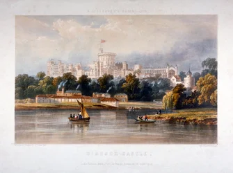 Zamek Windsor, Berkshire, 1851