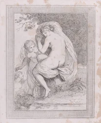 Sama susząca nimfa, 1790-99., 1790-99.