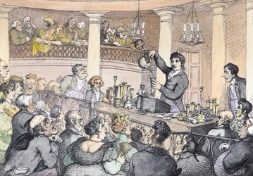 Wykłady chemiczne, ok. 1809 (późniejsze zabarwienie)