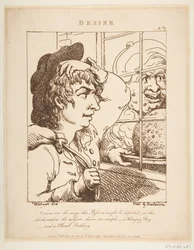 Desire Le Brun Travested, czyli karykatury namiętności, 20 stycznia 1800 r.