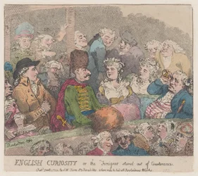 Angielska ciekawość, czyli cudzoziemiec wyszedł z twarzy, 1 stycznia 1794 r., 1 stycznia 1794 r.