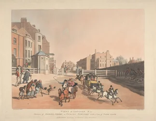 Wejście od strony Oxford Street lub Tyburn Turnpike (nr 4)
