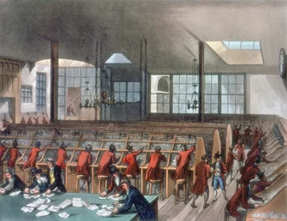 General Post Office, Lombard Street, Londyn, 1808